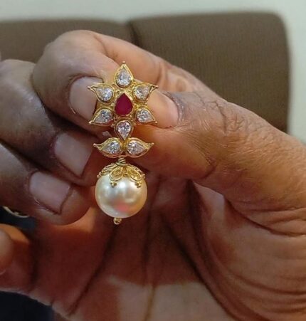 customised earrings without bombay screw