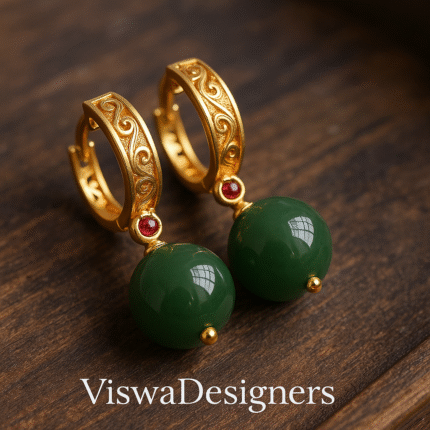 green bead rings