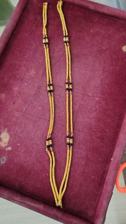double line thali chain