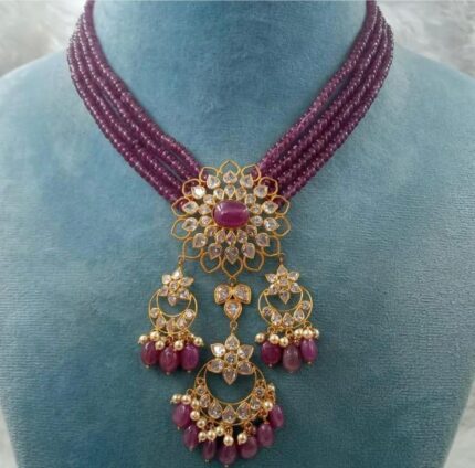 kempu necklace cum haram