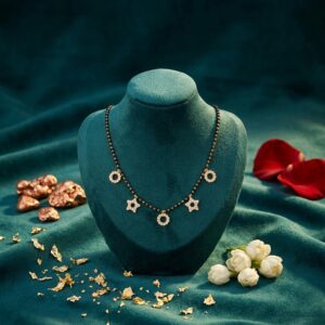 Surya chandra Black beads