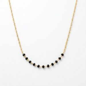 Black Beads with chain