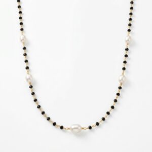 Blackbeads with south sea pearls