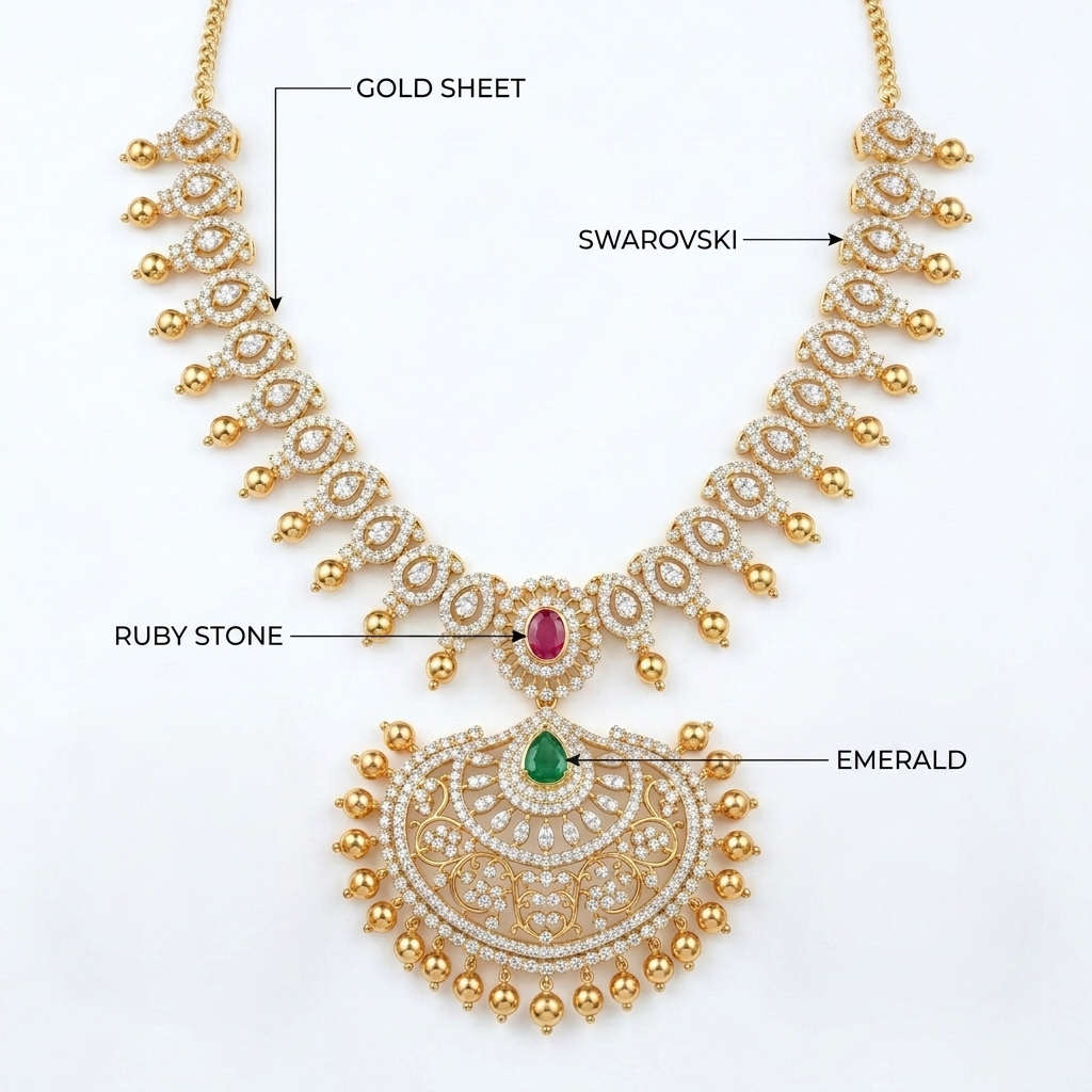 SWAROVSKI MANGO NECKLACE - Image 5