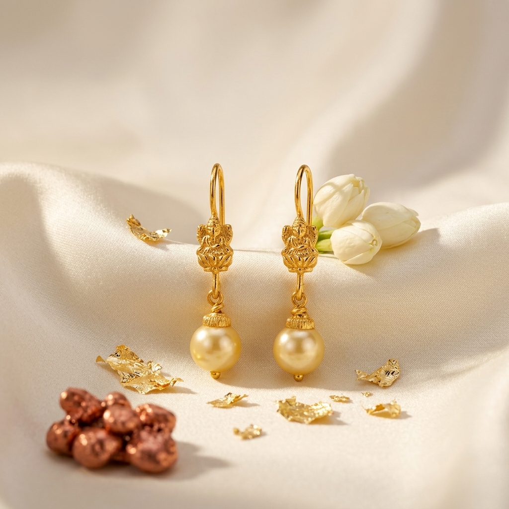 pearl detachable earrings - Image 4