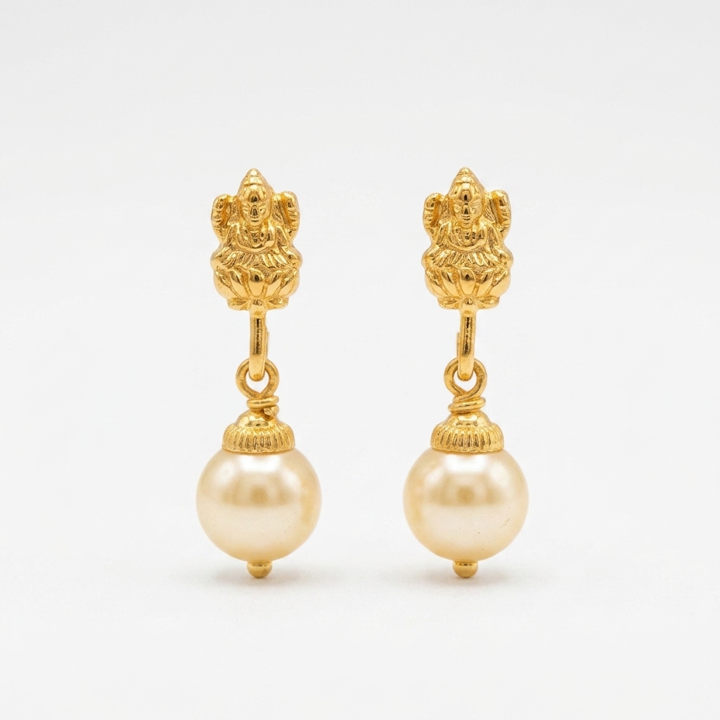 pearl detachable earrings - Image 3