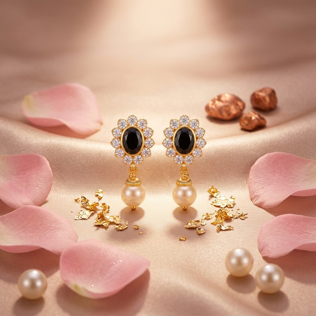 DIAMOND MULTICOLOR EARRINGS - Image 5