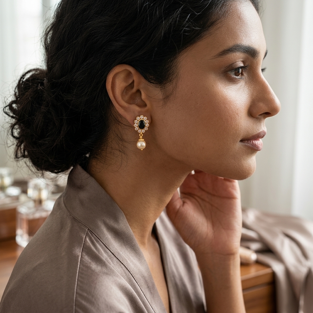 DIAMOND MULTICOLOR EARRINGS - Image 3