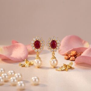 DIAMOND MULTICOLOR EARRINGS