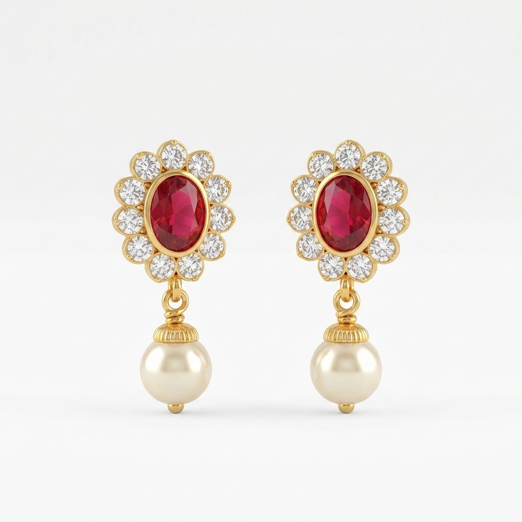 DIAMOND MULTICOLOR EARRINGS - Image 13