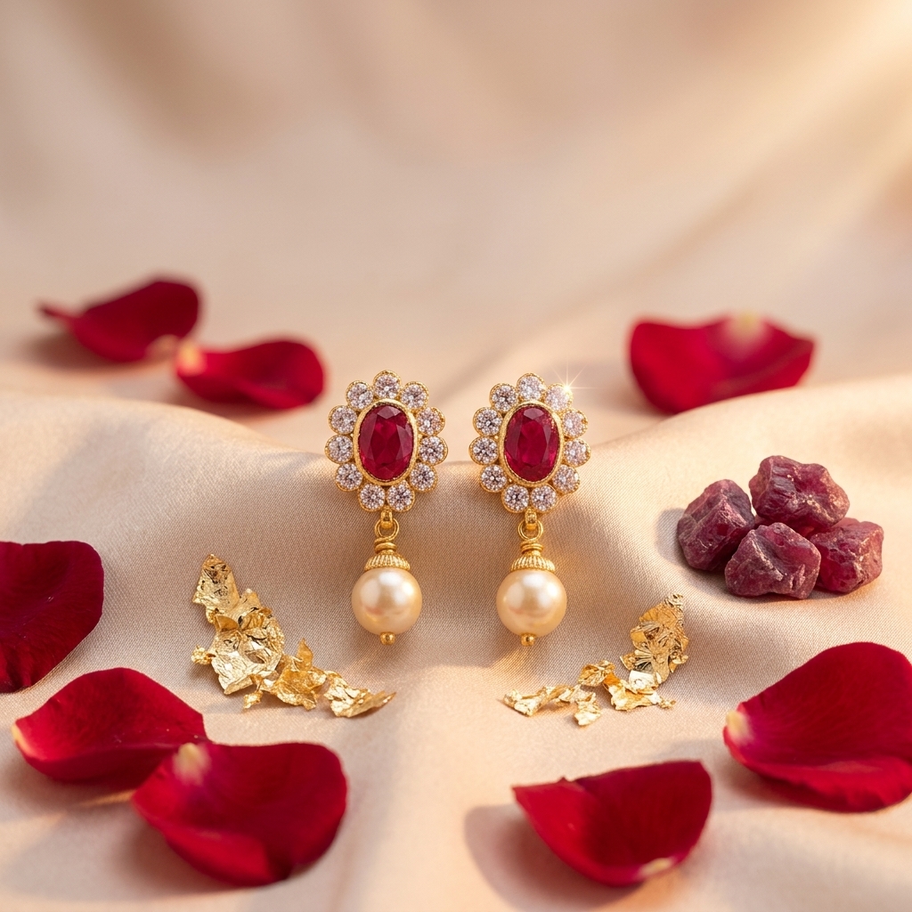 DIAMOND MULTICOLOR EARRINGS - Image 12