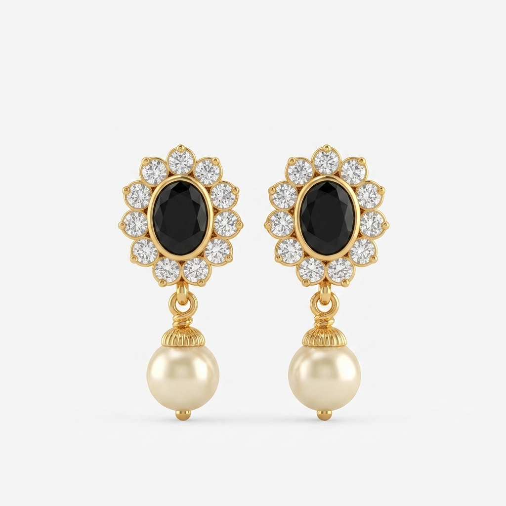 DIAMOND MULTICOLOR EARRINGS - Image 6