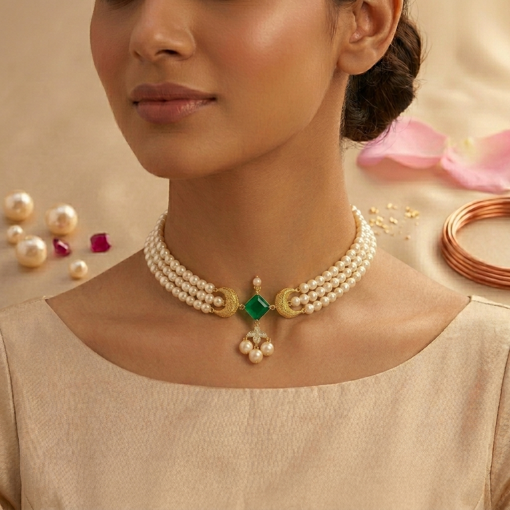 PEARL CHANDHBALI CHOCKER - Image 5