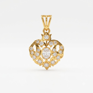Heart Carved pendent